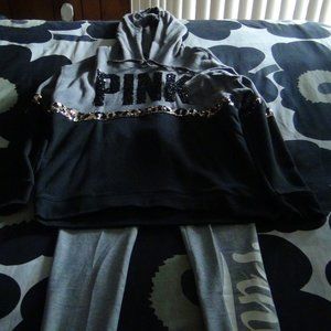 VS Pink Bling Hoodie & Leggings